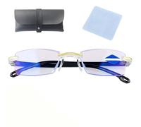 Glasses,Reading Glasses as Seen on TV, No Blue Visions Smart Glass Zoom for Woman and Men, Eye Strain & Sleep, Smart Look Far and Near, For Reading, Computer or TV(1Pc)