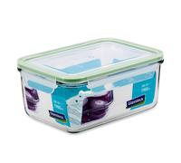 Glasslock Classic - Recipiente Hermético Rectangular De 1.9l En Vidrio Templado