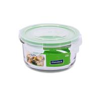 Glasslock Classic - Recipiente Hermético Redondo De 0.4l En Vidrio Templado