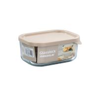 Glasslock Modular - Recipiente Rectangular De 0.75l En Vidrio Templado Para Alimentos Frescos