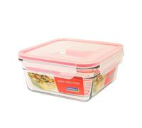 Glasslock Oven - Recipiente Cuadrado De 1.65l En Vidrio Templado. Apto Horno