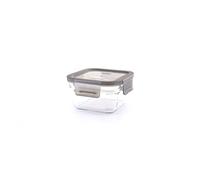 Glasslock Oven Smart - Recipiente Cuadrado De 0.4l En Vidrio Templado. Apto Horno