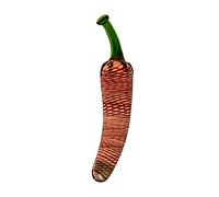GLASSVIBRATIONS - Dildo de cristal - Red Pepper