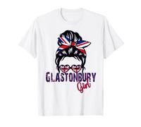Glastonbury Girl, Glastonbury Girls, bandera británica para mujer Camiseta