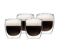 Vasos térmicos de doble pared Glaswerk Altino 250 ml vidrio de borosilicato hechos a mano Klarstein