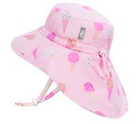 Glattol Jan & Jul Girls' Grow-with-Me Aqua-Dry Adventure Sun-Hat (Baby, Toddler, Kids)
