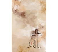 Glaube Liebe Hoffnung - Liniertes christliches Notizbuch zum Schreiben, Beten & Reflektieren: 120 linierte Seiten | 6x9 Zoll Cover in Naturtönen | Für ... Glaubensjournal als Geschenk f. Christen