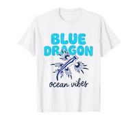 Glaucus Atlanticus Blue Dragon Sea Slug Criatura Camiseta