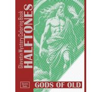 Glavetin - Mystery Coloring Book Halftones - Gods of Old: Mystery Coloring Book for Adults - Halftone Illustrations Revealed Line by Line