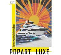 Glavetin - Mystery Coloring Book - PopArt Luxe: Coloring book by number in Pop Art style