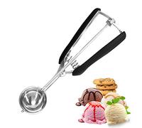 Glaxcidy Cuchara para Helado de Acero Inoxidable, Cuchara de Muffin, Cucharada de Masa, Cucharas de Helado, Cuchara de Galleta