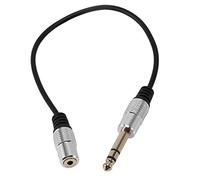 Glayent 1/4 Pulgada a 3.5Mm Cable Adaptador Estéreo 6.35Mm TRS Macho a 3.5Mm Hembra Cuarto Pulgada Cable de Conector Aux Conversor de Jack de Auriculares