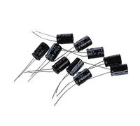 Glayent 10 condensadores electrolíticos de aluminio de 16 V, 470uF, 8 x 12 mm