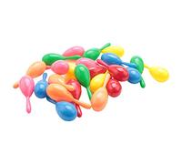 Glayent 24 maracas de neón, fiesta brillante y colorida, fabricante de ruido de fiesta de Año Nuevo, maracas de neón de 4 pulgadas, carnaval mexicano, fiesta Luau o instrumento de aula (1 par Dz)