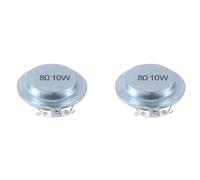 Glayent 2X Altavoces de Audio 44 mm Avión Vibración Altavoz Resonance Speaker 10W 8 Ohms DIY para Cine En Casa