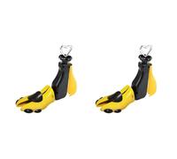 Glayent 2X Ensanchador de Zapatos para Botas para Hombres, Expansor de Hormas para Mujeres, y Elástico, Botas Unisex Ajustables con Pies Anchos Amarillo