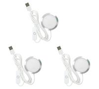 Glayent 3X Kit de Lámpara LED DIY: Solo Accesorios de Hardware, NO Piezas Impresas en 3D, Proyecto de Iluminación Personalizado de Bajo Consumo y Luz Brillante