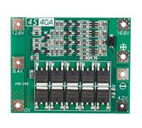 Glayent 4S 40a Batería de Litio de Iones de Litio 18650 Cargador Pcb Placa de ProteccióN para Motor de PerforacióN MóDulo de Celda de Lipo de 14.8V 16.8V