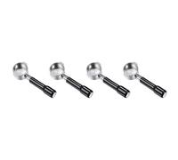 Glayent 4X Portafiltro de 51mm para ECP3420 EC155 BCO430 EC260, Portafiltro Sin Fondo de 51mm 2 Orejas Piezas de Repuesto