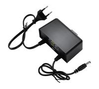 Glayent Adaptador de Fuente de Alimentación Impermeable de 12 V 2 A Adaptador de Vigilancia A Prueba de Lluvia para Exteriores para Cámara de CC Tira de LED Conmutación Enchufe UE