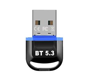 Glayent - Adaptador USB Bluetooth para PC Dongle USB Bluetooth 5.3, conector Bluetooth inalámbrico receptor USB para ordenador