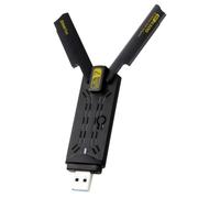 Glayent Adaptador USB WiFi7 de 6500 Mbps, Tarjeta de Red Inalámbrica BE6500 de 2,4 G, 5,8 G y 6 GHz, Adaptador WiFi 802.11be de Unidad Libre para 10/11