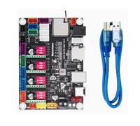 Glayent Controlador CNC 4 ejes MKS DLC32 MAX tarjeta de expansión GRBL 32 bits ESP32 Shield Breakout Board piezas de máquina de grabado