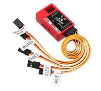 Glayent Controlador de vuelo FMS Reflex V3, estabilizador de giroscopio, aeronaves RC, FMS Warbird, funcional, giroscopio, helicóptero