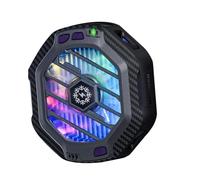 Glayent Enfriador de teléfono, cargador inalámbrico magnético con iluminación RGB, ventilador de enfriamiento rápido de 3 etapas para juegos de teléfono, transmisión en , fácil de usar