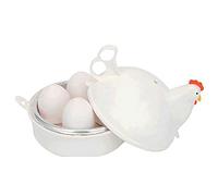 Glayent Hervidor de huevos con forma de gallina para microondas, utensilios de cocina, herramienta para el hogar