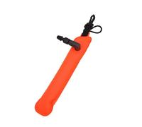 Glayent Mini Submarinismo (bucear) SMB - Colgante inflable para salchicha de seguridad, tubo de señalización, boya de superficie para entusiastas del buceo, color naranja