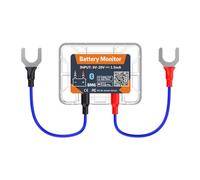 Glayent Monitor de BateríA InaláMbrico Bluetooth 12V BM6 con AplicacióN de Control del Estado de la BateríA del AutomóVil Probador de BateríA de Monitoreo