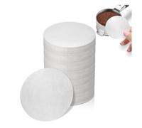 Glayent Papel de filtro espresso de 53 mm, 800 unidades, filtro de papel de café sin blanquear para máquina de espresso, filtros de café espresso de fácil instalación