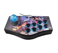 Glayent Retro Joystick de Usb Del Controlador de Juegos de Rocker para Ps2 / / Pc/Android Smart Tv Vibrador Incorporado Joystick de Ocho Direcciones (No.A)