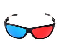 Glayent Rojo-Azul/Gafas 3D Estilo de Cian Anaglifo para 3D Pelicula TV