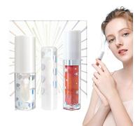 Glaze de bálsamo labial | Brillo de labios hidratante | 5 ml de cuidado del labio torpe | Hidratizante de lápiz labial para labios y, da brillo y volumen