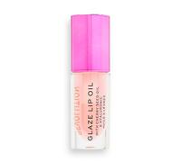 Revolution, Aceite Labial Nutritivo Pout, Aceite de Labios con Color, Brillo Intenso, Acabado No Pegajoso, Vegano y Libre de Crueldad Animal, Glam Pink Shimmer, 4ml