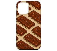 Glazed BBQ Ribs Illustration for Grill Lovers and Pitmasters Carcasa para iPhone 12 Pro MAX