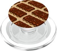 Glazed BBQ Ribs Illustration for Grill Lovers and Pitmasters PopSockets PopGrip para MagSafe