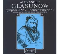 Glazounov : Symphonie n° 2 - Concerto-Valse n° 1. Järvi.