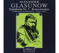 Glazounov : Symphonie n° 3 - Concerto-Valse n° 2. Järvi.