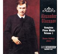 Glazunov, a. - Complete Piano Music V.1