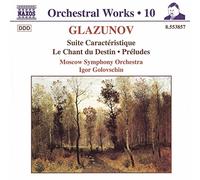 Glazunov, A. - Glazounov : intégrale des oeuvres pour orchestre, vol.10