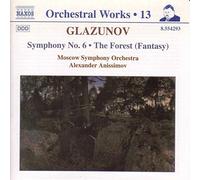 Glazunov, A. - Glazounov : intégrale des oeuvres pour orchestre, vol.13 : symphonie 6