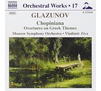 Glazunov, a. - Glazounov - intégrale des oeuvres pour orchestre, vol.17 : Chopiniana