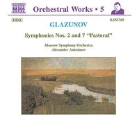 Glazunov, a. - Glazounov - intégrale des oeuvres pour orchestre, vol.5 : symphonies Nos 2, 7