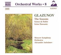 Glazunov, A. - Glazounov: intégrale des oeuvres pour orchestre, vol.8 : les saisons