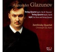 Glazunov, A. - String Quartets No.3 & 4
