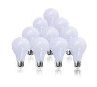 GLAZZY 10 unids/Lote Bombillas de bajo Voltaje Bombilla LED E27 DC 12V lámpara LED lámpara de luz 3W 5W 7W 12W 15W 36W Bombillas 12 voltios iluminación Led (Color : Cold, Size : 9W E27 DC12V)