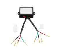 GLBLPEXELR faro delantero moto Para DT 125 200 350 R RE X Faro APP Control Motocicleta Angel Eye Light Accesorios De Montaje(4 Pin Connector)